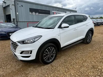 Gebraucht Hyundai Tucson Premium 136 PS (100 kW) 2019 Weiß SUV