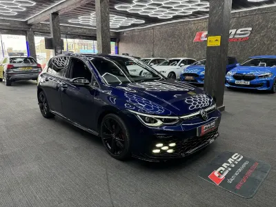 Used VW Golf VII GTD 150 HP (110 kW) 2021 Blue Hatchback