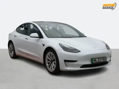 Used Tesla Model 3 Standard Range 208 kW (283 HP) 2022 White Sedan
