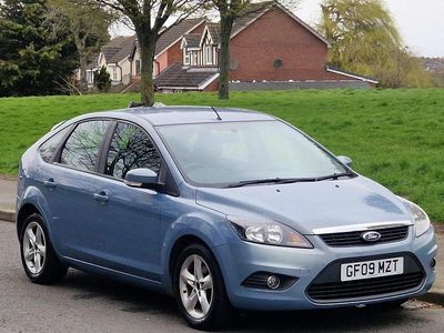 Used Ford Focus Zetec 2009 Blue Hatchback