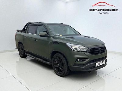 Green Used 2018 Ssangyong (KGM) Musso Pickup | £18,999 (Expensive)