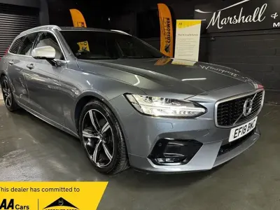 Used Volvo V90 R-Design 190 HP (139 kW) 2018 Black Estate