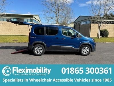 Used Peugeot Rifter Allure 131 HP (96 kW) 2021 Blue MPV