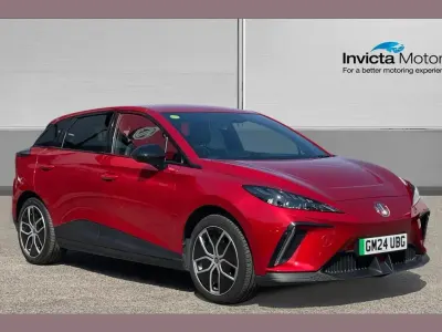 Used MG MG4 EV Trophy 150 kW (204 HP) 2024 Red Hatchback