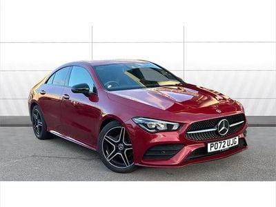 Red Used 2022 Mercedes CLA180 AMG Line Premium Sedan | £20,591 (Good price)