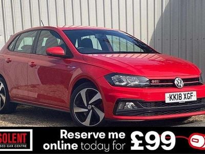 Red Used 2018 VW Polo GTI Hatchback | £11,990 (Good price)