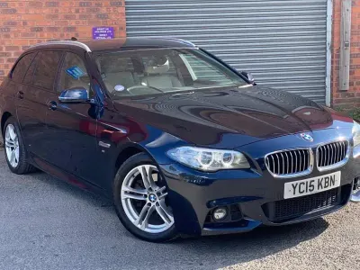 Used BMW 520 M Sport 190 HP (139 kW) 2015 Black Estate