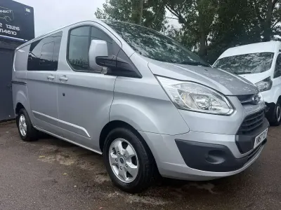 Used Ford Transit Custom Limited 130 HP (95 kW) 2018 Silver Van