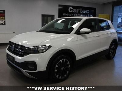 Used VW T-Cross S 95 HP (69 kW) 2019 White SUV