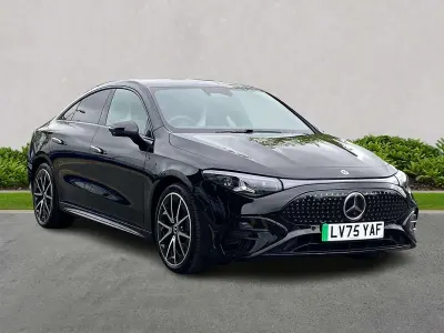 Used Mercedes CLA 250+ AMG line 200 kW (272 HP) 2025 Black Sedan