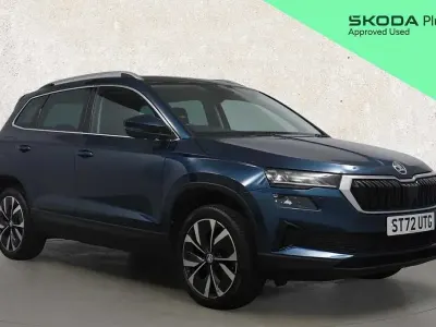 Używany Skoda Karoq SE L 150 KM (110 kW) 2023 Niebieski SUV