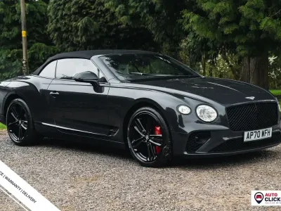 Used Bentley Continental GT Convertible 550 HP (404 kW) 2021 Grey Cabriolet