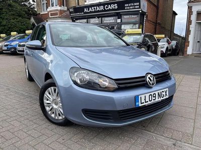 Used VW Golf VI S 2009 Blue Hatchback