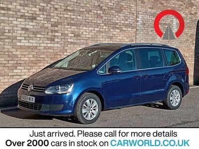 Used VW Sharan SE 150 HP (110 kW) 2020 Blue MPV