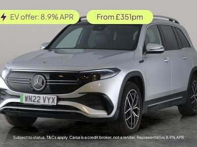 Silver Used 2022 Mercedes EQB300 AMG Line Premium SUV | £23,123 (Fair price)