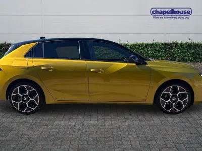 Used Vauxhall Astra GS Line 2022 Yellow and black Hatchback