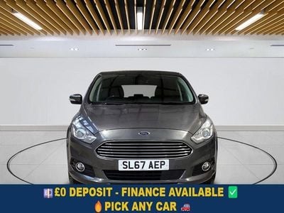Used Ford S-MAX Titanium 150 HP (110 kW) 2017 Grey MPV