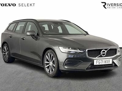 Pine grey Used 2021 Volvo V60 Momentum Estate | £18,490 (Fair price)