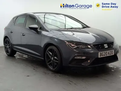 Used Seat Leon Black Edition 130 HP (95 kW) 2020 Grey Hatchback