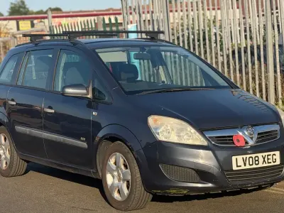 Used Vauxhall Zafira 2008 Blue MPV