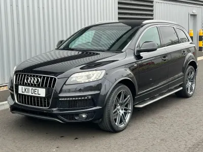 Used Audi Q7 S-Line 340 HP (250 kW) 2011 Black SUV