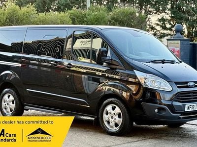 Black Used 2018 Ford Tourneo Custom Titanium Van | £11,490 (Good price)