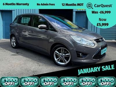 Brown Used 2014 Ford Grand C-Max Titanium X MPV | £5,999 (Fair price)