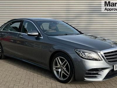 Used Mercedes S450 AMG line 367 HP (269 kW) 2018 Selenite grey metallic Sedan
