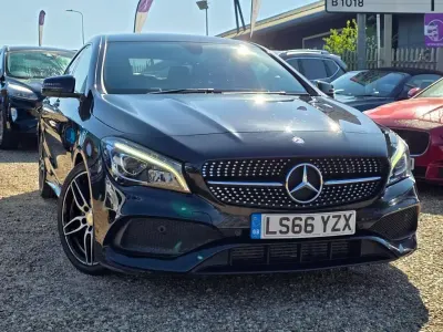 Used Mercedes CLA200 AMG line 136 HP (100 kW) 2017 Black Sedan
