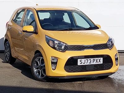Used Kia Picanto 2023 Yellow Hatchback