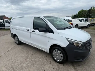 Used Mercedes Vito 140 HP (102 kW) 2020 White Van