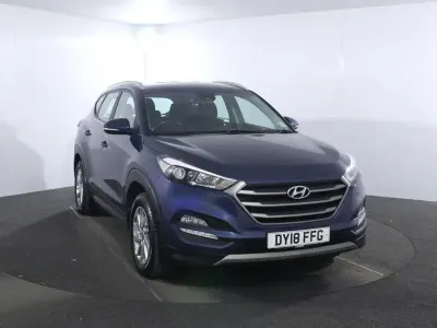 Used Hyundai Tucson SE 132 HP (97 kW) 2018 Blue SUV