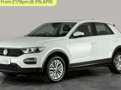 Usado VW T-Roc S 110 HP (80 kW) 2021 Branco SUV