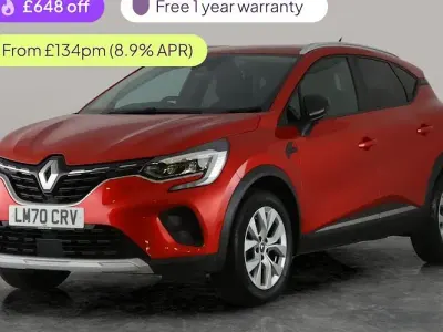 Used Renault Captur Iconic 101 HP (74 kW) 2020 Red SUV
