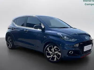 Used Hyundai i10 N Line 90 HP (66 kW) 2025 Blue Hatchback