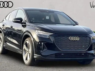 Ny Audi Q4 Sportback e-tron Black Edition 250 kW (340 HK) 2025 SUV