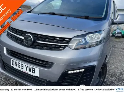 Used Vauxhall Vivaro Sportive 100 HP (73 kW) 2019 Grey MPV