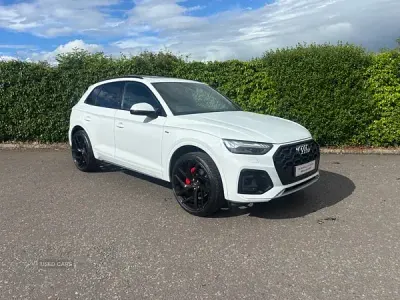 Used Audi Q5 S-Line 204 HP (150 kW) 2021 White SUV
