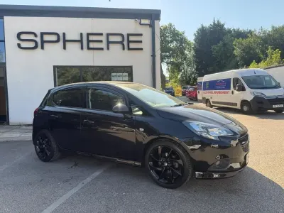 Used Vauxhall Corsa SRi 90 HP (66 kW) 2019 Black Hatchback
