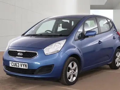 Used Kia Venga 2014 Blue Hatchback
