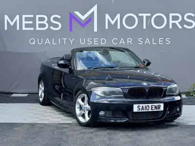 Begagnad BMW 118 Cabriolet M Sport 2010 Svart Cab