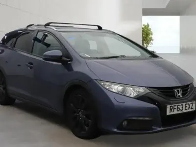 Käytetty Honda Civic EX 120 HP (88 kW) 2014 Sininen Farmari