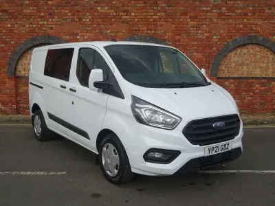 Used Ford Transit Custom Trend 130 HP (95 kW) 2021 White Van