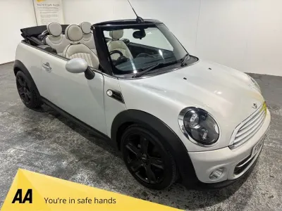Used Mini Cooper D Cabriolet 112 HP (82 kW) 2012 Silver Cabriolet