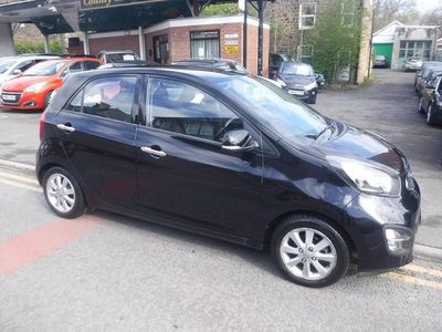 Used Kia Picanto 85 HP (62 kW) 2013 Black Hatchback