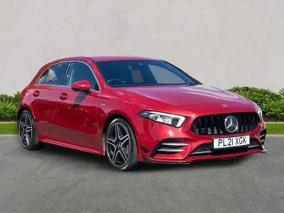 Used Mercedes A35 AMG Executive 2021 Red Hatchback
