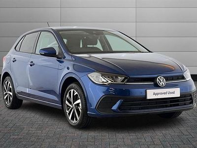 Used VW Polo Match 95 HP (69 kW) 2024 Blue Hatchback