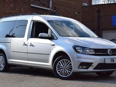 Used VW Caddy Maxi Life S 102 HP (75 kW) 2018 Silver MPV