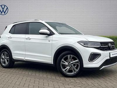 Used VW T-Cross R-line 150 HP (110 kW) 2024 White SUV