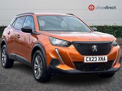 Begagnad Peugeot 2008 Active+ 100 HK (73 kW) 2023 Orange SUV